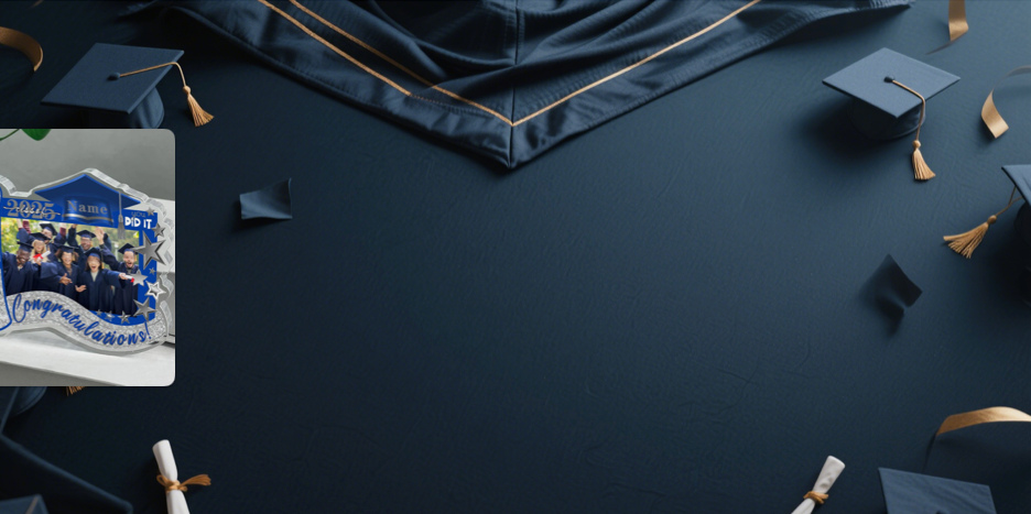 【UUBAO】Unveiling the 2025 Customizable Photo & Name Graduation Acrylic Plaque: A Cherished Keepsake