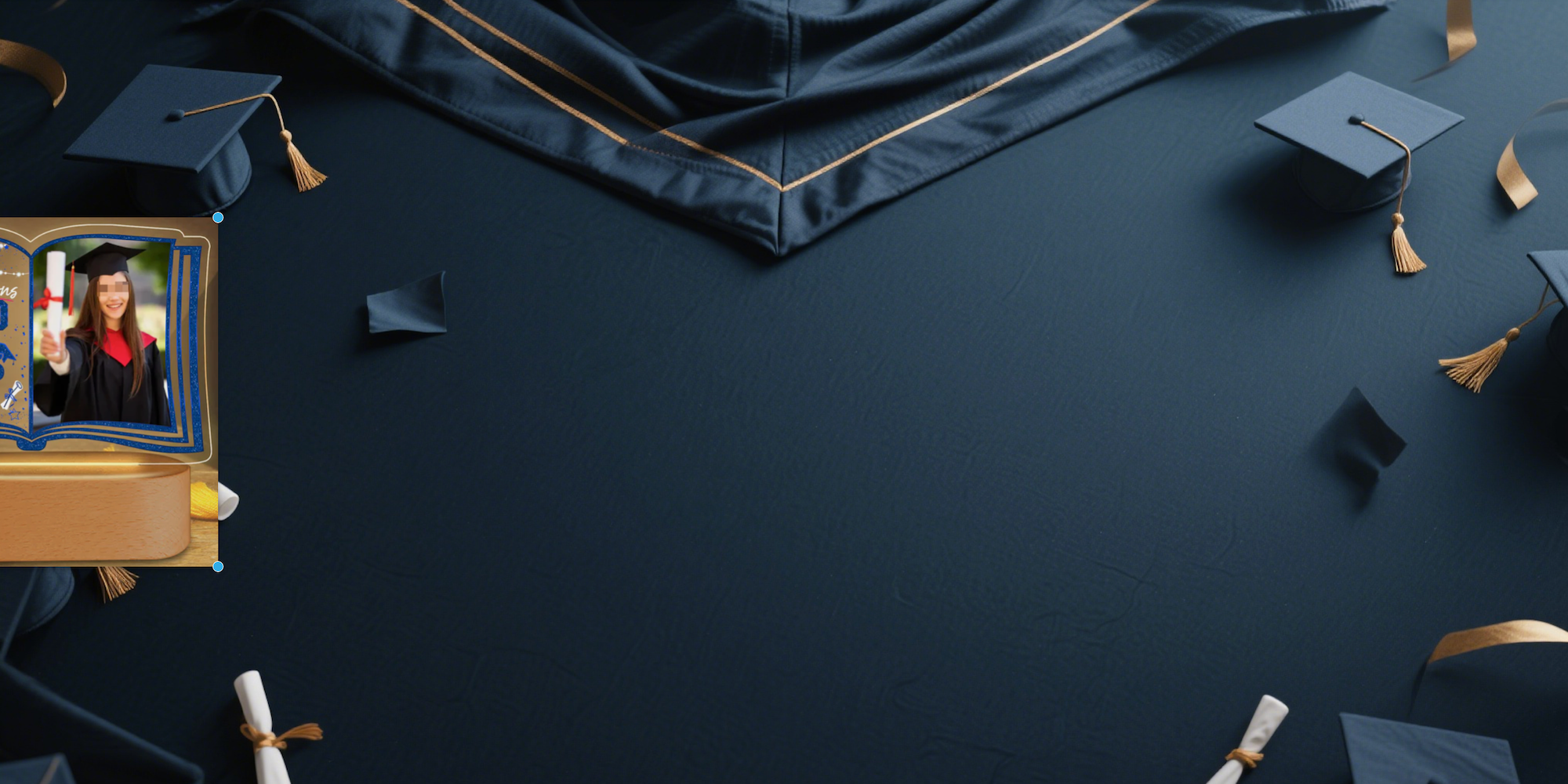 Unveiling the 2025 Customizable Photo & Name Graduation Neon Night Light: A Perfect Gift for Every Graduate!