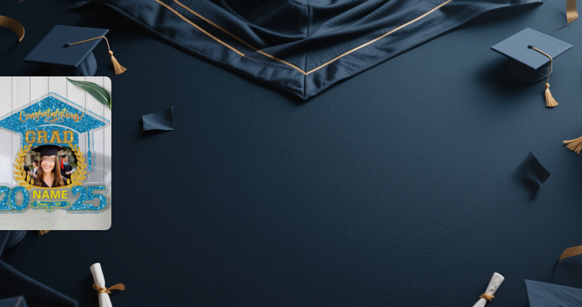 【UUBAO】Celebrate 2025 Graduation with Customizable Photo and Name Acrylic Plaques!