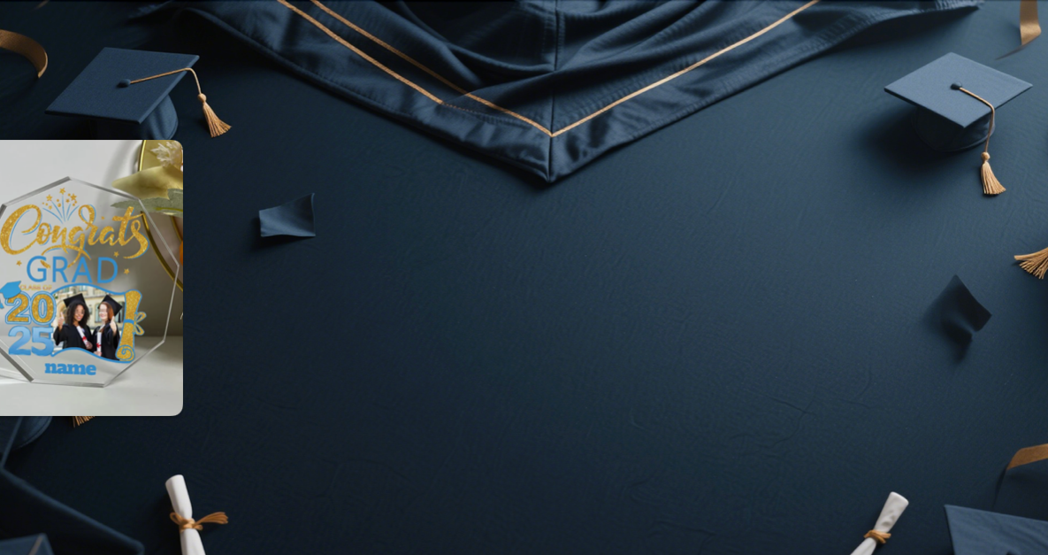 【UUBAO】Unveiling the Perfect 2025 Graduation Keepsake: Personalized Photo & Name Acrylic Desk Plaques