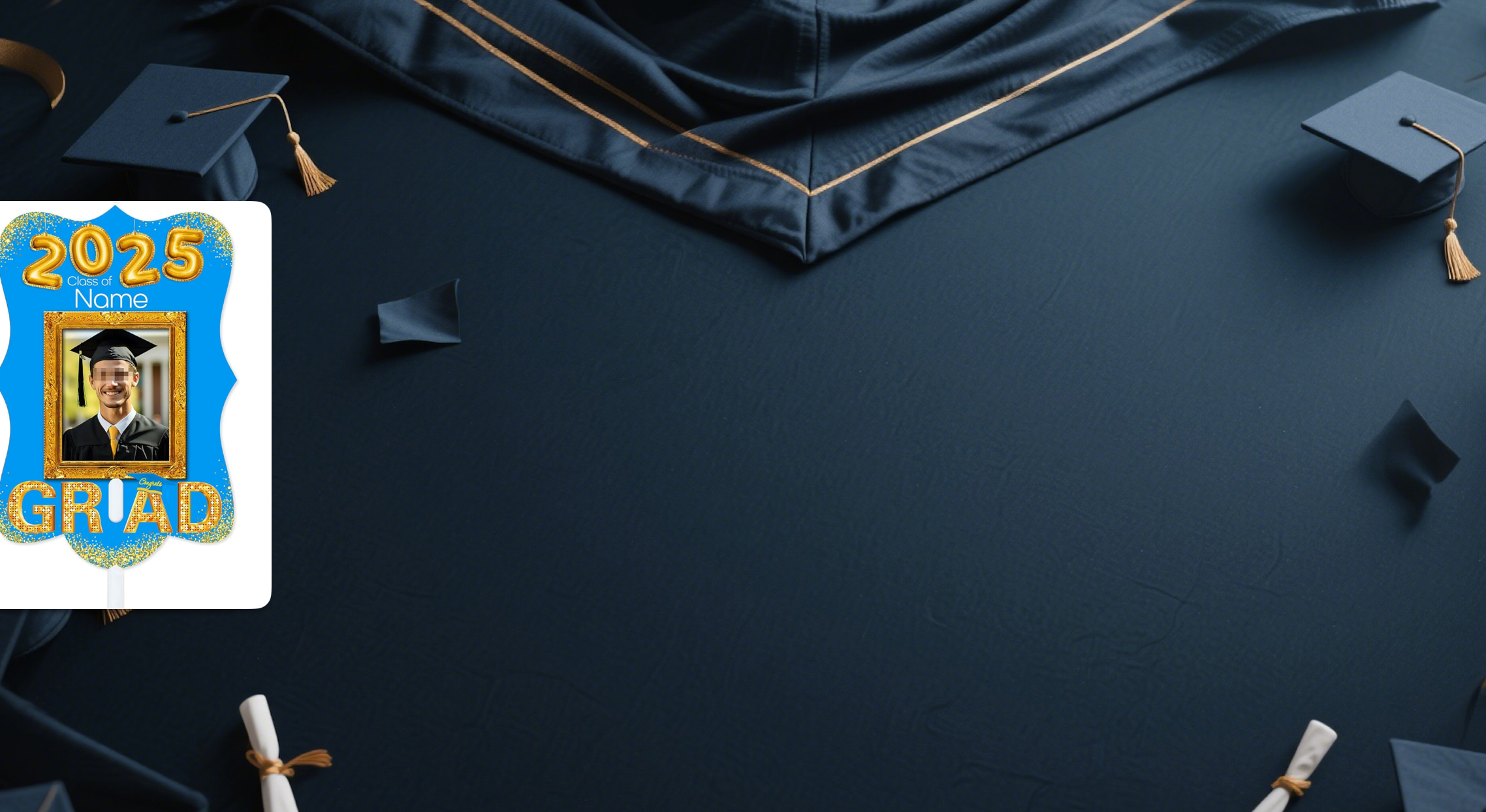 【UUBAO】Customizable Photo and Name Graduation Fans for the Class of 2025: A Must-Have Celebration Accessory