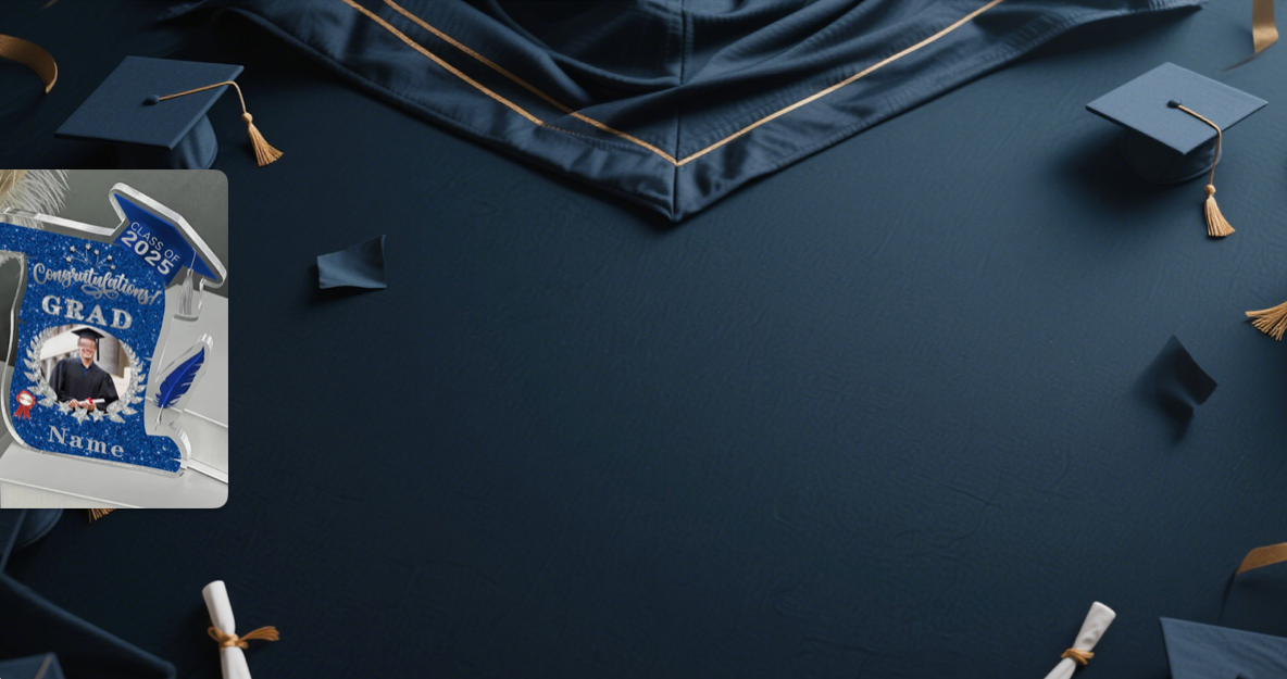 【UUBAO】Unveiling the Perfect 2025 Graduation Keepsake: Customizable Photo & Name Acrylic Desk Plaque