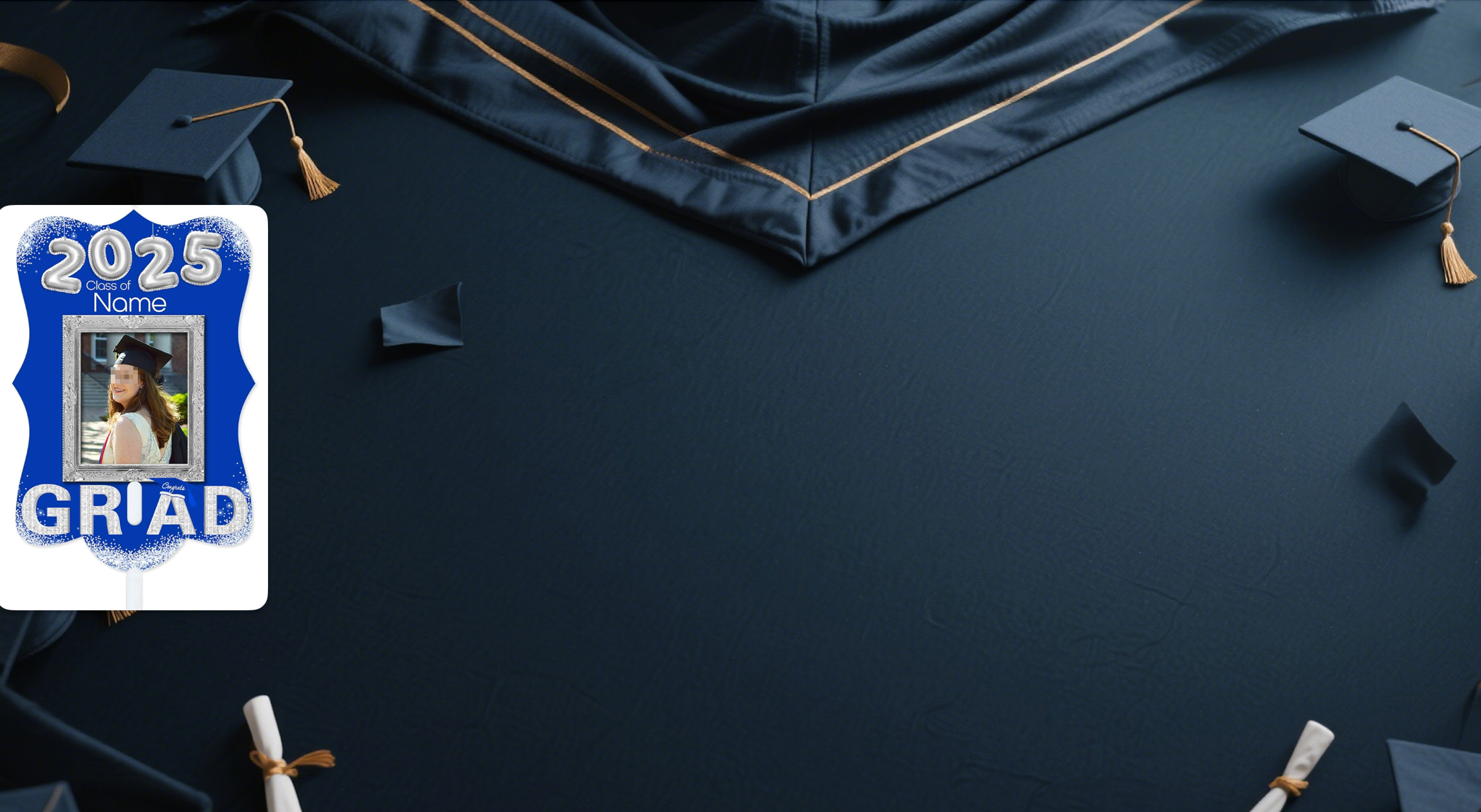 【UUBAO】Customizable 2025 Graduation Fans: Add a Personal Touch to Your Big Day