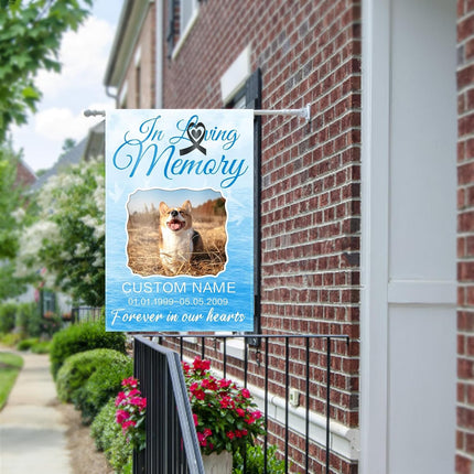 UUBAO Custom Memorial Pet Garden Flags Personalized Decorative Gifts for Dog/Cat Funerals