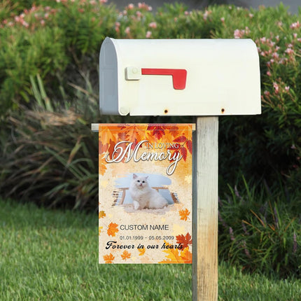 UUBAO Custom Memorial Pet Garden Flags Personalized Decorative Gifts for Dog/Cat Funerals