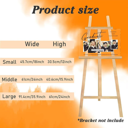 UUBAO Customized Welcome Sign for Graduation Party Personalized Acrylic Sign with Photo Name Class of 2025 Graduation Decor(Multiple Photos)