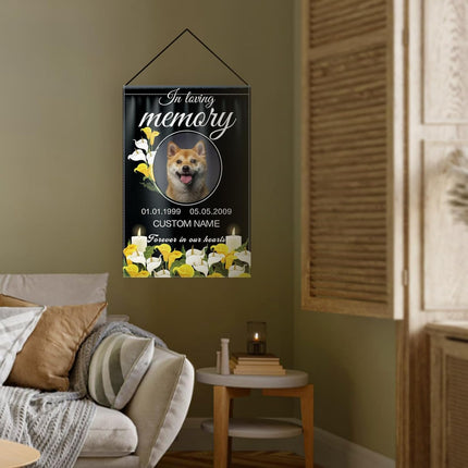 UUBAO Custom Memorial Pet Garden Flags Personalized Decorative Gifts for Dog/Cat Funerals