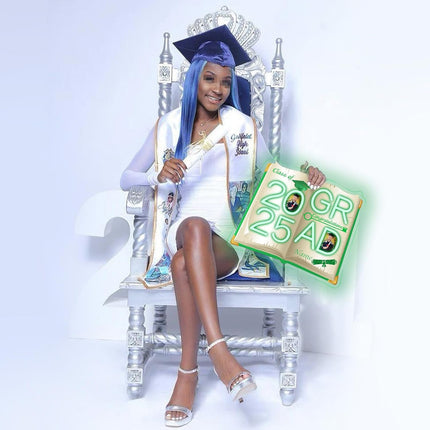 UUBAO Personalized Graduation Gift Neon Signs Congrats Grad LED Light Signs with Photo 2025 Party Backdrop Light Sign Decor (Light Green)