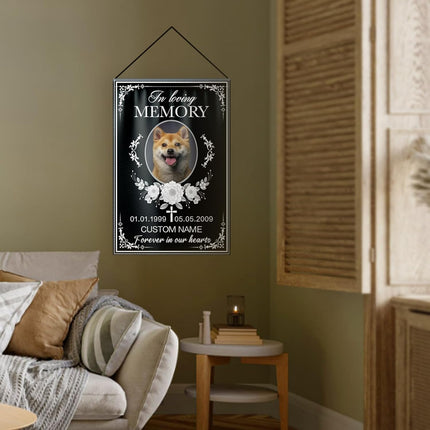 UUBAO Custom Memorial Pet Garden Flags Personalized Decorative Gifts for Dog/Cat Funerals