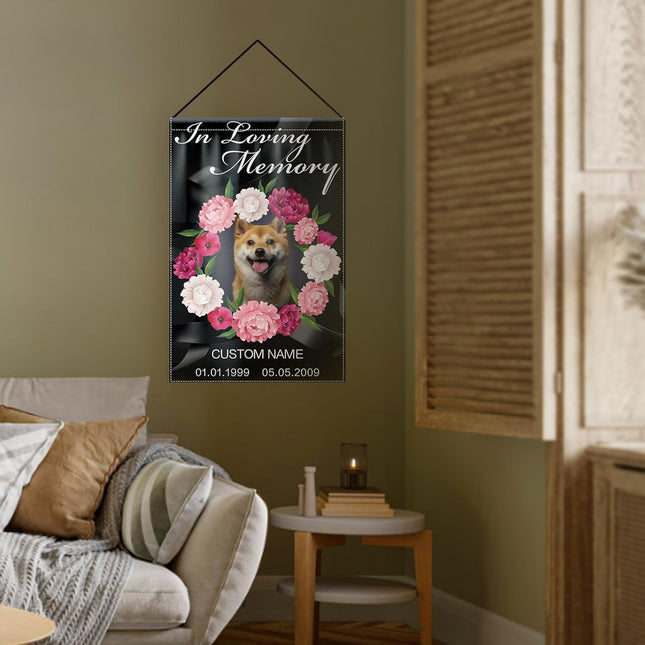 UUBAO Custom Memorial Pet Garden Flags Personalized Decorative Gifts for Dog/Cat Funerals