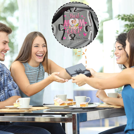 UUBAO Custom Mother‘s Day Personalized Acrylic Plaque with Photos Name Gifts for Mom (Puzzle)