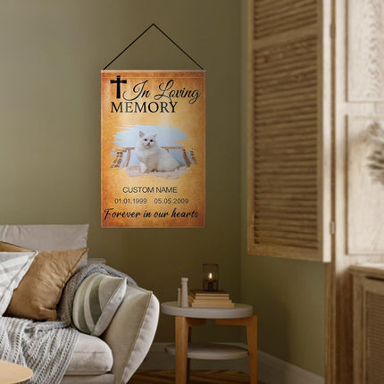 UUBAO Custom Memorial Pet Garden Flags Personalized Decorative Gifts for Dog/Cat Funerals